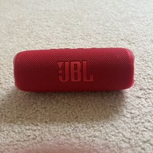 JBL Bold Red Bluetooth Speaker (Pls make offers)